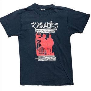 The Casualties Original and Rare 2002 Tour Tshirt